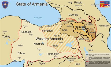 Batı ermenistan haritası